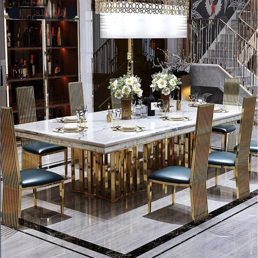 Gold Straight Back Chair For Events